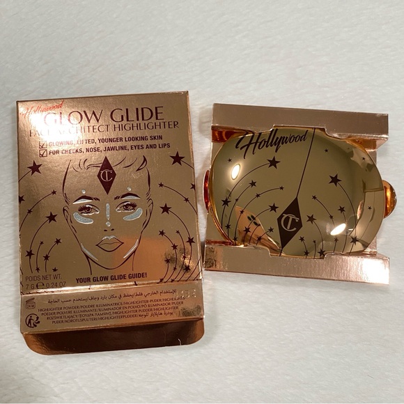 Charlotte Tilbury Hollywood Glow Glide Face Architect Highlighter - Champagne - Picture 4 of 5